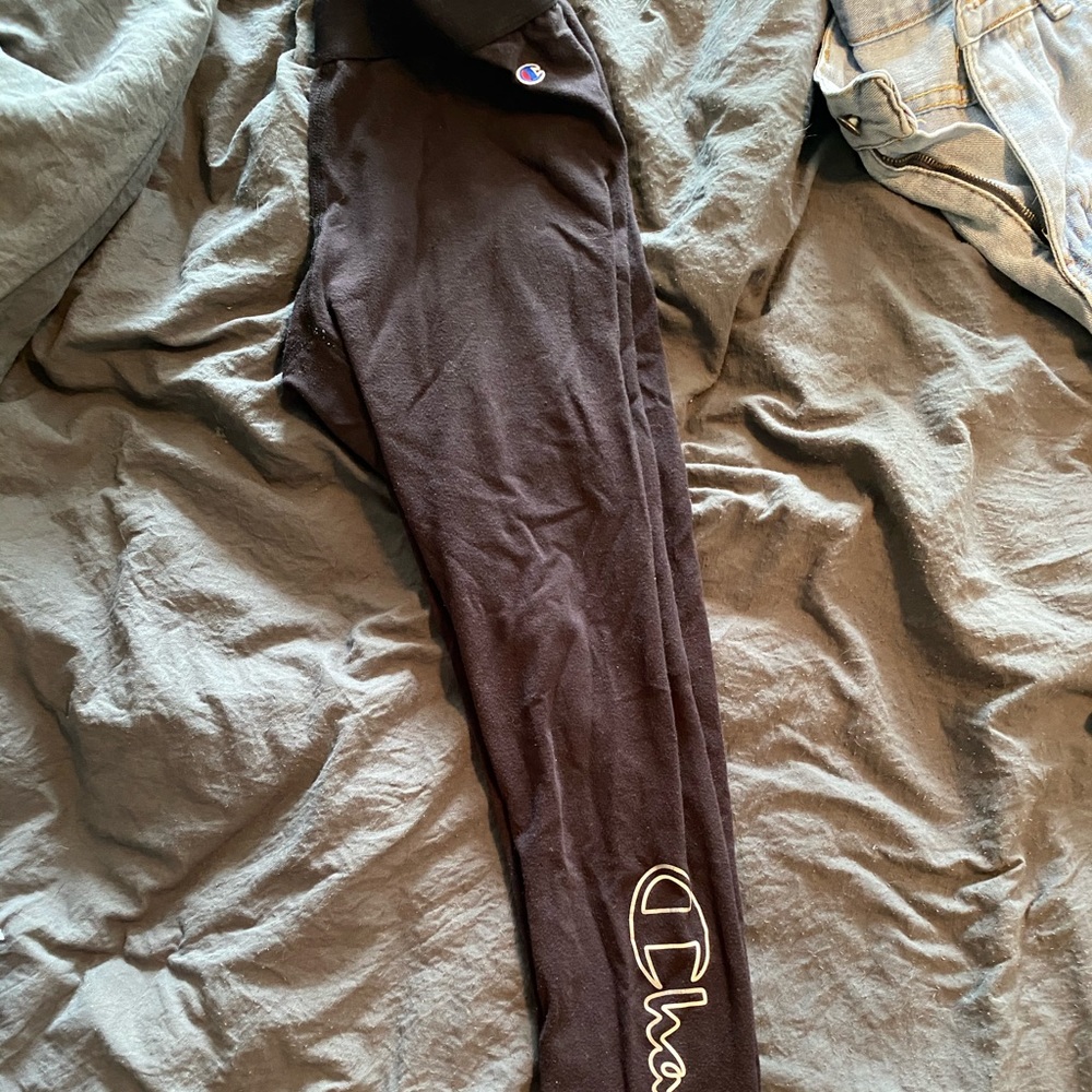 Black champion leggings